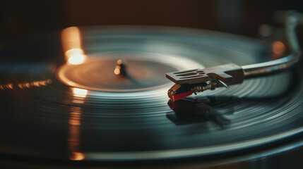 vinyl record player