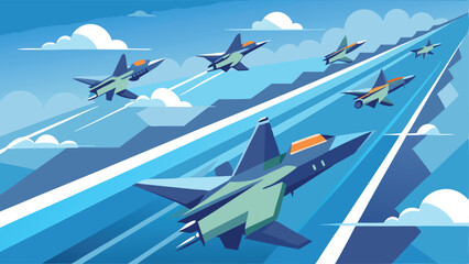 Multiple Planes in Formation