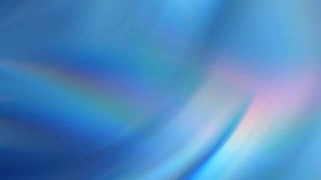 Iridescent blue wave background. Can be used as a overlay effect for your projects, video texture or background for designs, scenes, etc. Video in loop.