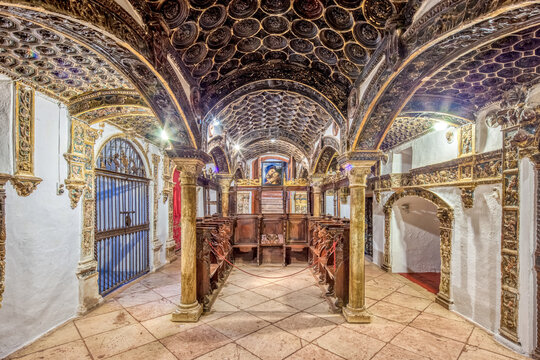 Exploring the ducal pantheon of the collegiate church in osuna spain