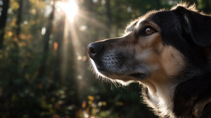 portrait of a dog