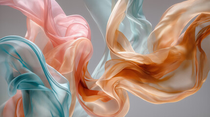 abstract colorful smoke