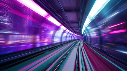 motion blur tunnel