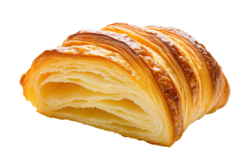 Baking fresh croissant bakery food photography cozy interior close-up artisanal pastry delight