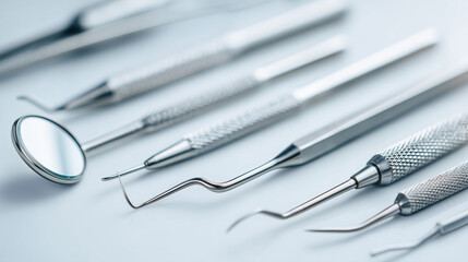 set of dental instruments