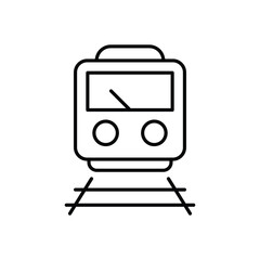 Train  Icon vector stock illustration