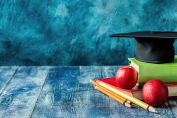 Graduation themed still life