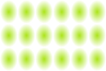 green on white