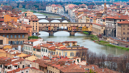 view of Florence from above