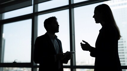 Business Meeting in Office