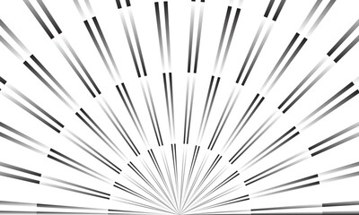 abstract simple irregular gradient double line sunrise pattern art can be used background.