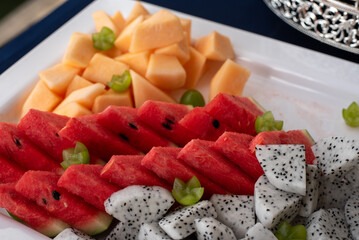 melon and watermelon