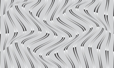 abstract simple irregular gradient double line wave pattern art can be used background.