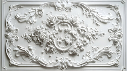 Roaring Rococo ceiling design wit  66446