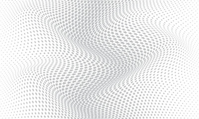 abstract simple grey star halftone wave pattern can be used background.
