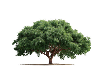 Fototapeta premium Large Bothi tree or Pipal tree on transparent background, Png file 