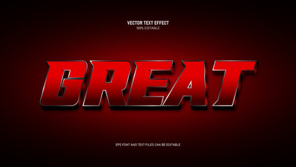 Great text effect  sport style text effect