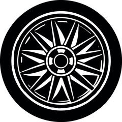 Fototapeta premium wheel of the car
