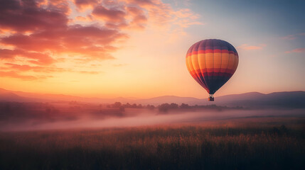 Obraz premium Peaceful early morning scene with 69E69