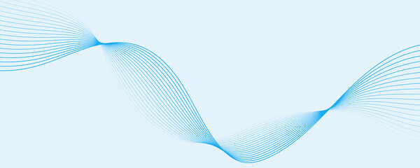 abstract blue wave background