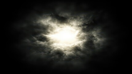 Obraz premium Light Breaking Through Dark Clouds