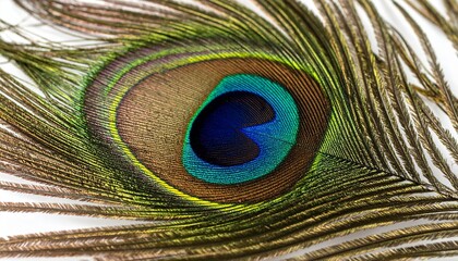 The Peacock's Eye Feather