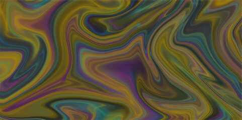 Seamless Flowing Soft Waves Swirls Pattern Light and Motion for Fabric Printing. Colorful wood old ripples background texture. Beautiful multicolor pattern for any decor or design. liquid painting