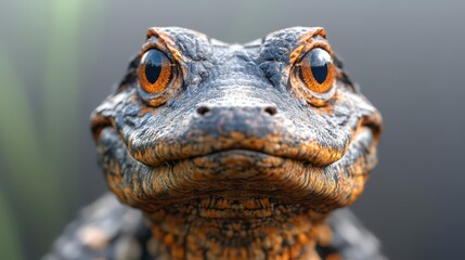 Fototapeta premium Close-up of Alligator Face