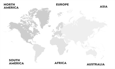 Country borders map-05, modern world map graphic, Countries Silhouettes Stock Illustrations, Vectors