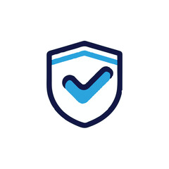 Secure Checkmark Icon Protection, Safety, and Approved