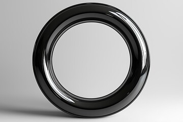 Modern circular wall mounted frame high resolution picture