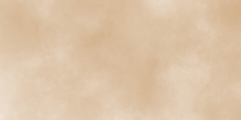 Watercolor light brown background painting textured on grungy distressed abstract design element, beige splash of brown powder paint vintage grunge texture and watercolor splashes on white background.