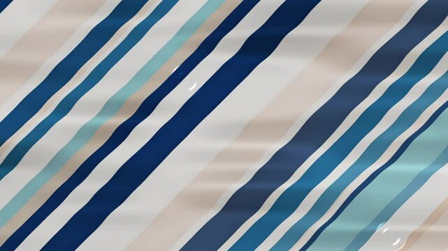 textile with blue and white stripes pattern