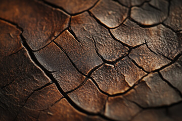 Close-Up Macro Shot of Rusted Metal Surface with Detailed Corrosion and Weathering