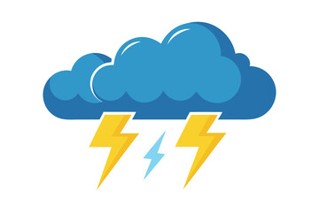 Abstract thunderstorm clouds