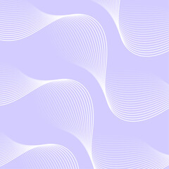 Abstract background with lines and waves. Banner. Element for design isolated. Vector background for brochure, booklet, flyer, poster. Purple and white gradient