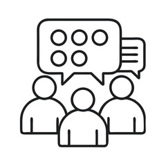 Team Meeting in Progress With Discussions and Collaboration