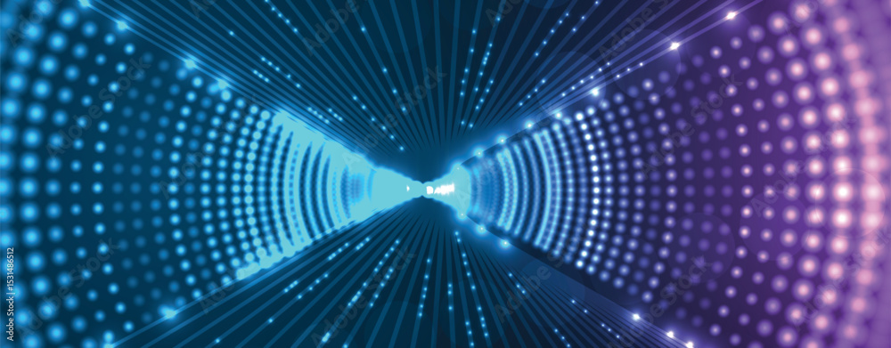 Poster Abstract futuristic high technology and science background with light effect