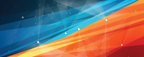 Abstract futuristic high technology and science background with light effect