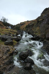 river in the mountains