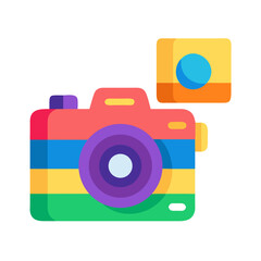 camera icon set