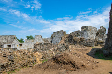 Byzantine fortress, the ruins have been preserved