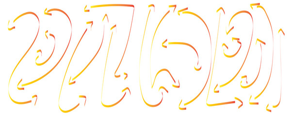 hand drawn vector set of floral elements