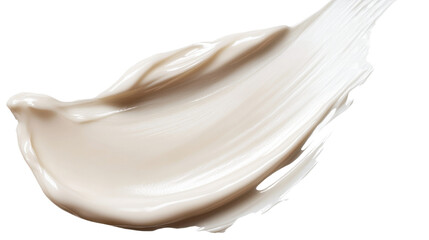 cosmetic cream on white background