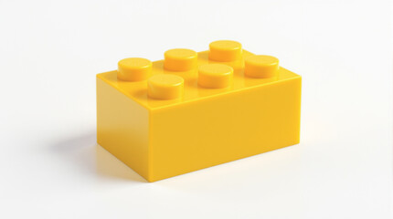 Fototapeta premium plastic toy blocks isolated on white background