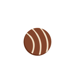 Chocolate day cartoon vector illustration 
