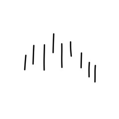 Hand drawn comic line effect