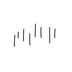 Hand drawn comic line effect