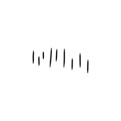Hand drawn comic line effect