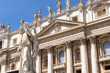 Building in the Vaticcan Plaza, Vatican City